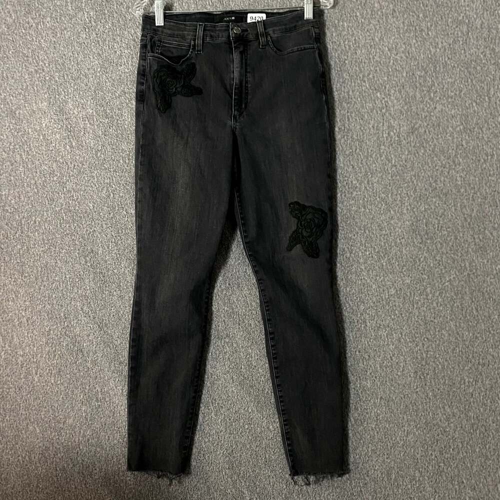 Joes Jeans Women's Size 30 Black The Charlie High Rise Skinny Ankle Jeans